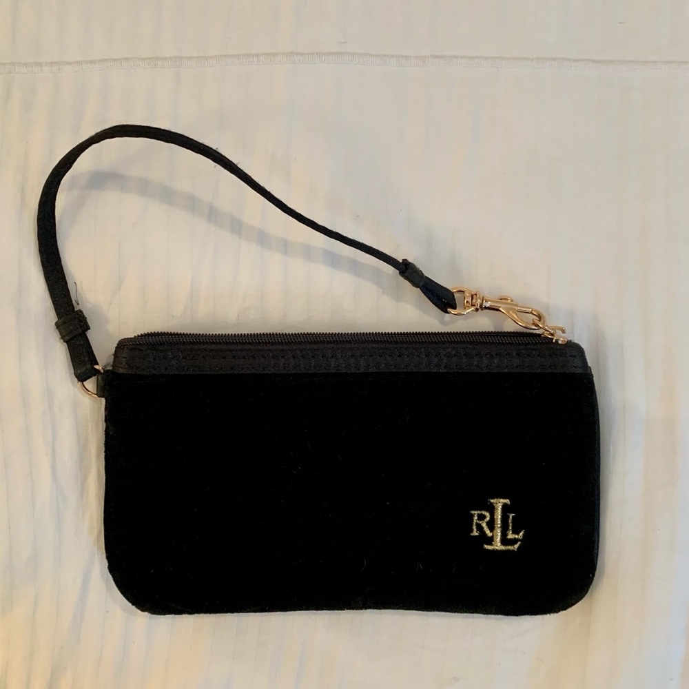 Ralph Lauren Velour Wristlet